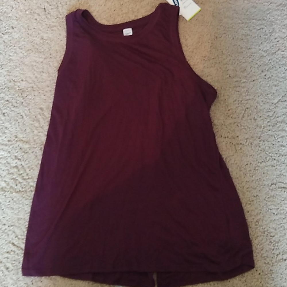 NWT Maroon Workout top